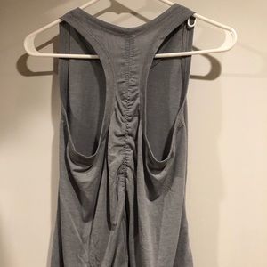 M: gray racer back workout shirt!